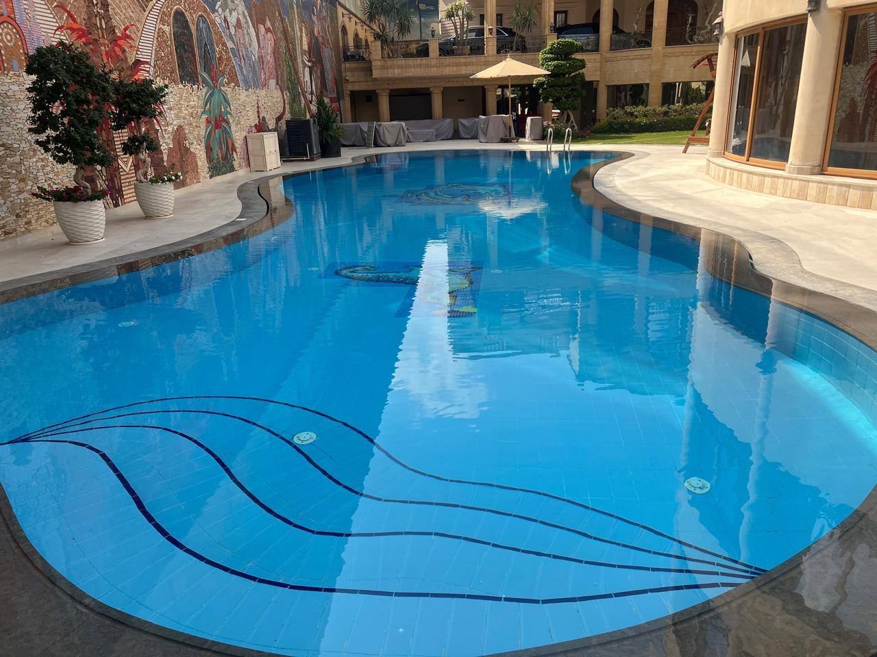Club swimming pool project